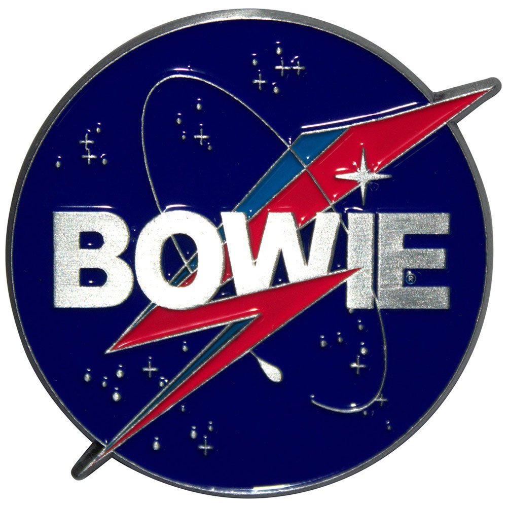 DAVID BOWIE デヴィッドボウイ - NASA / バッジ - PGS